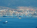 The Spanish town of Algeciras across the bay